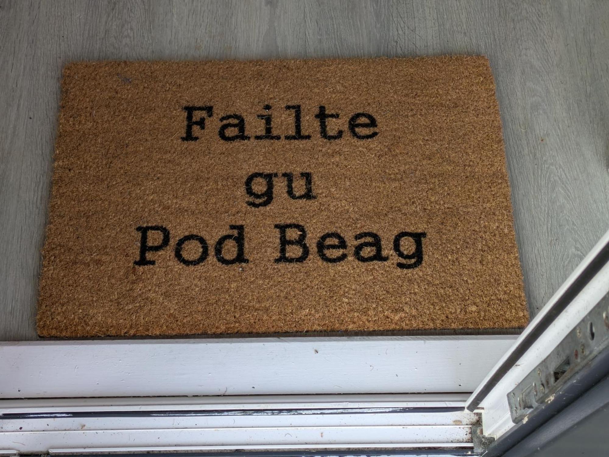 Glamping Pod For 2 Pod Beag Na Haun Eriskay Vila Exterior foto
